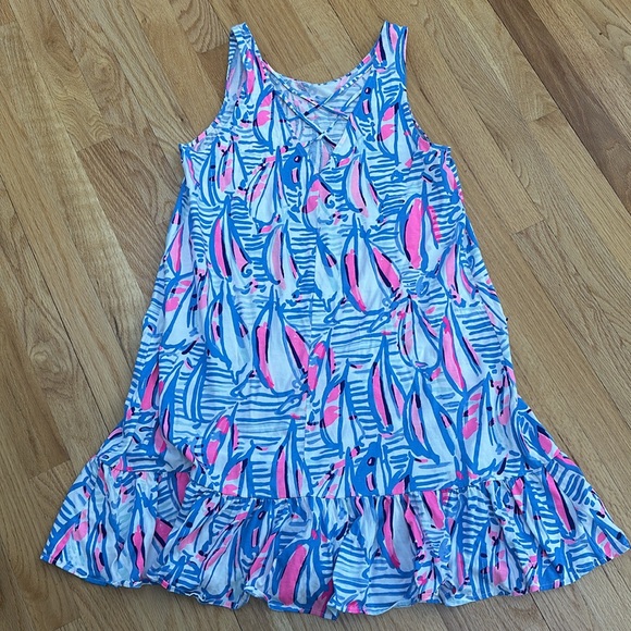 EUC lilly pulitzer red right return Kristen dress - Picture 4 of 4